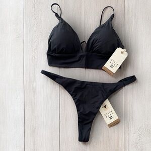 Billabong Classic Black Bikini Set